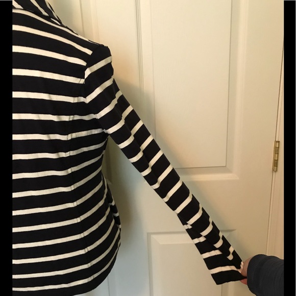 Beautiful Navy Striped Jacket - Picture 5 of 8